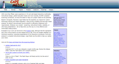 Desktop Screenshot of capemedia.net
